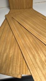 Iroko fineer 54x20cm 15 vellen €7, Ophalen of Verzenden, Nieuw