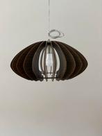 Houten Hanglampen Set, kan ook apart. Prijs per lamp, Huis en Inrichting, Lampen | Hanglampen, Ophalen, Gebruikt, Hout, Minder dan 50 cm
