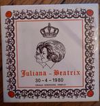 Juliana & Beatrix Tegel - 30-4-1980, Ophalen of Verzenden, Gebruikt, Nederland, Overige typen