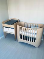 Leander Extendable Bed + Changing Table + Accesories, Ophalen, Zo goed als nieuw, Minder dan 140 cm, 70 tot 85 cm