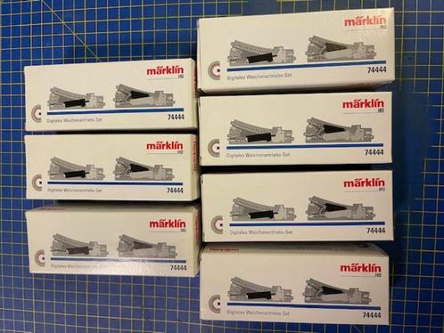 Marklin 74444 C Rails wissel aandrijving + decoders, Hobby en Vrije tijd, Modeltreinen | H0, Nieuw, Rails, Wisselstroom, Märklin