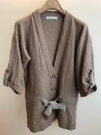 Fabiana Filippi merino zijde kashmir prachtig lente vest XS, Beige, Ophalen of Verzenden, Zo goed als nieuw, Maat 34 (XS) of kleiner