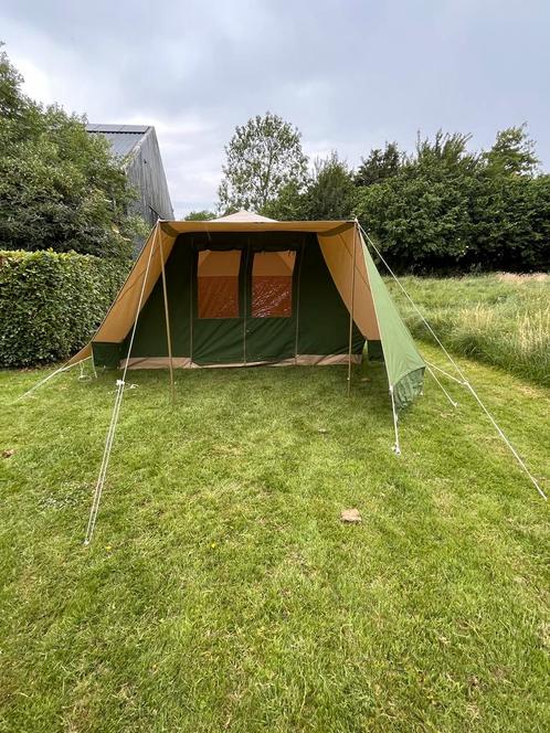 Authentieke Bunzing Stormtent, Caravans en Kamperen, Tenten, tot en met 4, Gebruikt, Ophalen