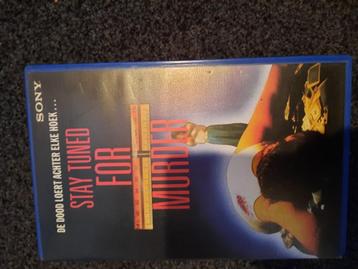 STAY TUNED FOR MURDER! Thriller Op VIDEO! beschikbaar voor biedingen