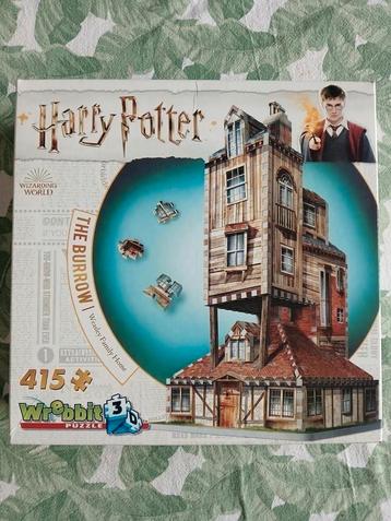 Harry Potter - The Burrow 3D Puzzel - Wrebbit - 415 stukjes beschikbaar voor biedingen