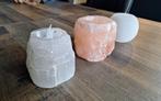 Seleniet & Himalayazout Theelichthouders, Ophalen of Verzenden, Nieuw, Overige materialen, Minder dan 25 cm