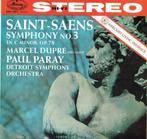 Saint-Saens Marcel Dupre Paul Paray Symphony No. 3, Cd's en Dvd's, Kamermuziek, Ophalen of Verzenden, Zo goed als nieuw, 12 inch
