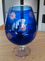 Mooie glazen vaas, Huis en Inrichting, Woonaccessoires | Vazen, Overige kleuren, Ophalen of Verzenden, 75 cm of meer, Glas