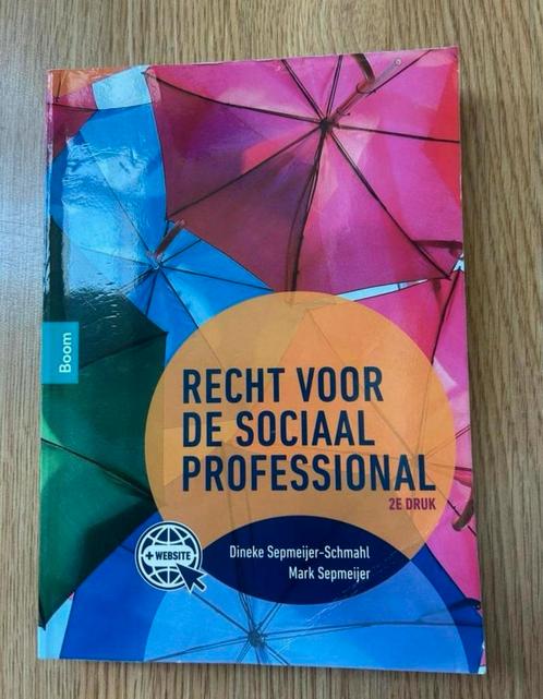 Recht voor de sociaal professional, Boeken, Schoolboeken, Zo goed als nieuw, Nederlands, Overige niveaus, Ophalen of Verzenden