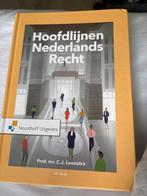 Hoofdlijnen Nederlands Recht - Loonstra, Boeken, Ophalen of Verzenden, Gamma, Nieuw, HBO