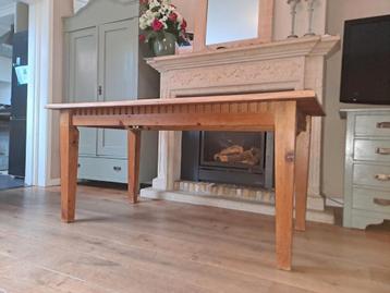 Massief Houten Tafel - 160x86x76 cm beschikbaar voor biedingen