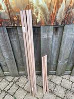 NIEUW Ronde stok beuken 22 mm 3x 1 meter 4x 50 cm, Doe-het-zelf en Verbouw, Hout en Planken, Ophalen of Verzenden, Nieuw, Overige houtsoorten
