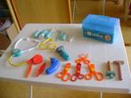 dokters/tandarts set met stethoscoop met licht en hoestgelui, Ophalen of Verzenden, Zo goed als nieuw, Elektronica, Met geluid