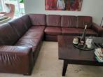 Hoekbank natuzzi, Huis en Inrichting, Banken | Complete zithoeken, Ophalen of Verzenden, Gebruikt, Leer