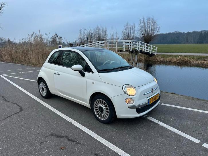 Fiat 500 1.2 C 2010 Wit, Auto's, Fiat, Particulier, Benzine, B, Hatchback, Handgeschakeld, Geïmporteerd, Wit, Voorwielaandrijving
