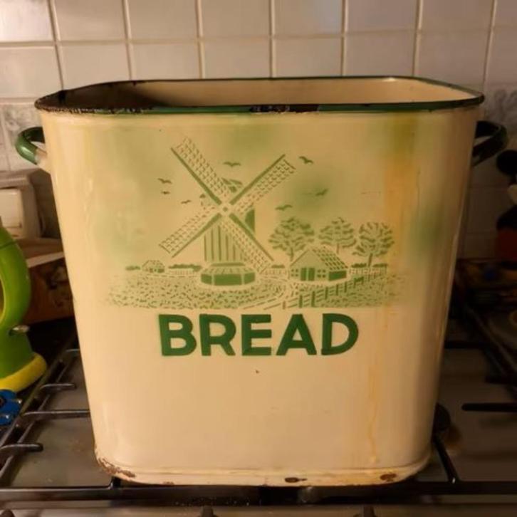 Zeer apart, vintage, bread bak, voor bijv stokbrood., Verzamelen, Retro, Huis en Inrichting, Ophalen of Verzenden