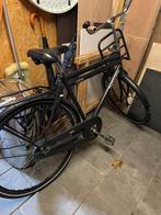 Herenfiets met slag in achterwiel, Fietsen en Brommers, Fietsen | Heren | Herenfietsen, 57 tot 61 cm, Ophalen, Gebruikt, Overige merken