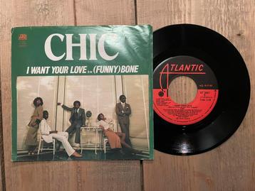 VINYL SINGLE Chic - I Want Your Love beschikbaar voor biedingen