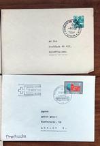 Zwitserland, 7 x gestempelde brief enveloppen, Verzenden, Envelop