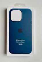 Apple iPhone 13 Pro Silicone Case - Abyss Blue, Ophalen of Verzenden, Nieuw, IPhone 13 Pro, Hoesje of Tasje