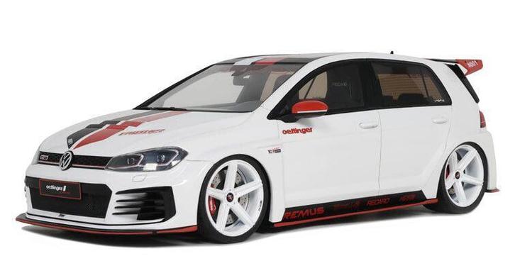 VW Golf VII GTI Oettinger '19, wit, Hobby en Vrije tijd, Modelauto's | 1:18, Nieuw, Auto, OttOMobile, Ophalen of Verzenden