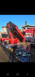 FASSI 195 TON / METERKRAAN OP PONTON., Auto's, Overige merken, Euro 6, Te koop, Elektrisch
