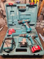 Makita Boor- en Schroefmachine Set, Doe-het-zelf en Verbouw, Gereedschap | Boormachines, Gebruikt, Variabele snelheid, Ophalen of Verzenden