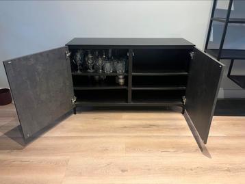 Besta dressoir grijs/ antraciet/ zwart IKEA - afbeelding 2