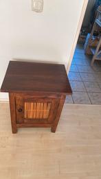Houten kastje koloniale stijl, Antiek en Kunst, Ophalen of Verzenden