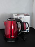 rode elektrische waterkoker nieuw, 1 tot 2 liter, Ophalen of Verzenden, Nieuw
