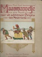 Oud Plaatjesalbum Maanmannetje  van de Jong`s Cacao 1910!, Overige typen, Gebruikt, Ophalen of Verzenden