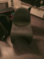 Vintage Kunststof Stoelen - Jaren 60, Kunststof, Gebruikt, Zwart, Ophalen of Verzenden