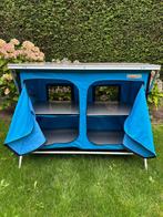Eurotrail campingkast Bonaire - azuurblauw, Caravans en Kamperen, Ophalen, Zo goed als nieuw, Campingkast
