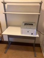 Computertafel / Bureau - Hout en Metaal, Ophalen of Verzenden, Gebruikt, Bureau