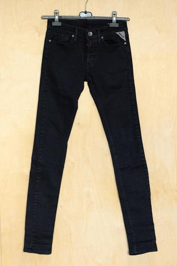 Replay zwarte spijkerbroek jeans skinny W28 L34 36 S  beschikbaar voor biedingen