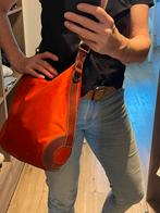 Lancel schoudertas, Sieraden, Tassen en Uiterlijk, Ophalen of Verzenden, Gebruikt, Oranje, Schoudertasje