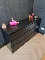 Lade kast Malm ikea zwart 6 lades, Ophalen, 5 laden of meer, 150 tot 200 cm, Nieuw