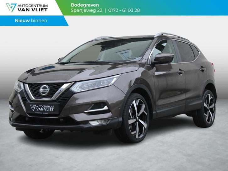 Nissan Qashqai 1.3 DIG-T Tekna | PANORAMADAK | NAVIGATIE | A, Auto's, Nissan, Bedrijf, Te koop, Qashqai, 360° camera, ABS, Adaptive Cruise Control