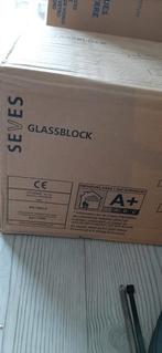 10 Halve Glasstenen / Glasblokken nieuw, en profiel, Ophalen, Minder dan 80 cm, Minder dan 80 cm, Nieuw