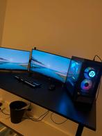 Gaming monitor: 1x MSI 165Hz en 1x AOC 100Hz., IPS, Curved, Zo goed als nieuw, 151 t/m 200 Hz