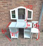 Kinderkaptafel met spiegel en stoel, Ophalen, Gebruikt, Tafel(s) en Stoel(en)