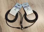2x Procab BNC male to BNC male kabel 3 meter nieuw, Ophalen of Verzenden, Nieuw