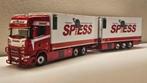 WSI scania combi spiess, Hobby en Vrije tijd, Modelauto's | 1:50, Ophalen of Verzenden, Zo goed als nieuw, Bus of Vrachtwagen