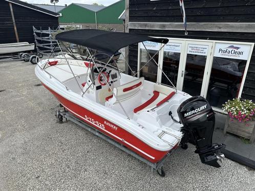 Ranieri Azzurra 600 open 2019 Mercury 60PK PRO ZEER NETJES!!, Watersport en Boten, Sloepen, Gebruikt, 3 tot 6 meter, Benzine, Polyester