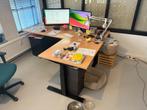 Zit-sta bureau Markant, elektrisch verstelbaar, Huis en Inrichting, Bureaus, Ophalen, Elektrisch, Gebruikt, Bureau