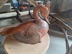 Brocante houten eend, Antiek en Kunst, Ophalen of Verzenden