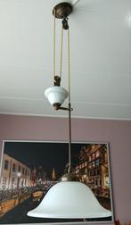 3 LAMPEN 2 HANG- EN  1 VOETLAMP SAMEN € 100,00, Klassiek, Ophalen of Verzenden, Zo goed als nieuw, Metaal