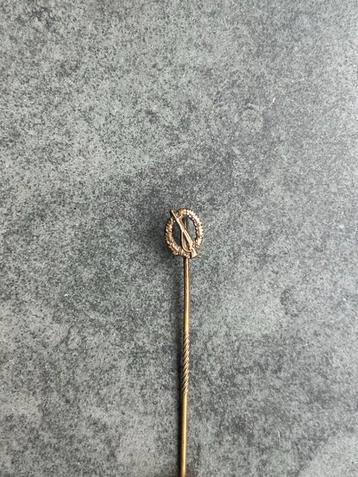 Stickpin Infanterie sturmabzeichen duits wo2 57’er versie beschikbaar voor biedingen