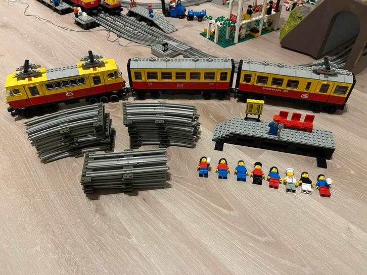LEGO 7740 Intercity trein 12V compleet, Kinderen en Baby's, Speelgoed | Duplo en Lego, Gebruikt, Lego, Complete set, Ophalen of Verzenden