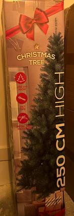 Kunst kerstboom 2,50 m – nieuw in doos – strak & stijlvol, Ophalen, Nieuw